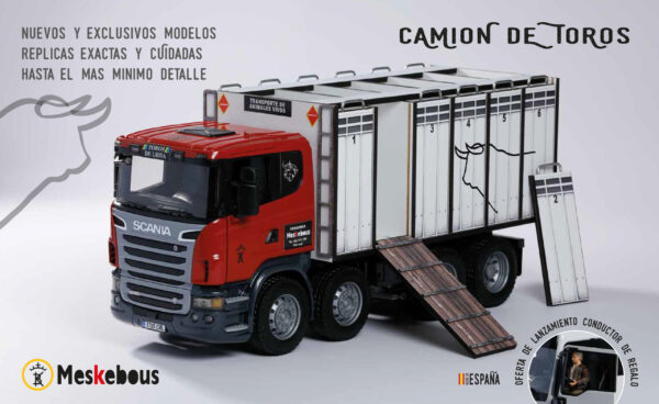 CAMIONES | Meskebous NUEVO Camión de toros puertas blancas
